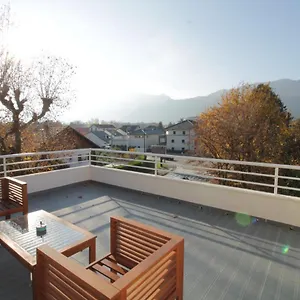 Appartement La Terrasse Du Grand-port, Joli T2 à 300m Du Lac Du Bourget, Aix-les-Bains